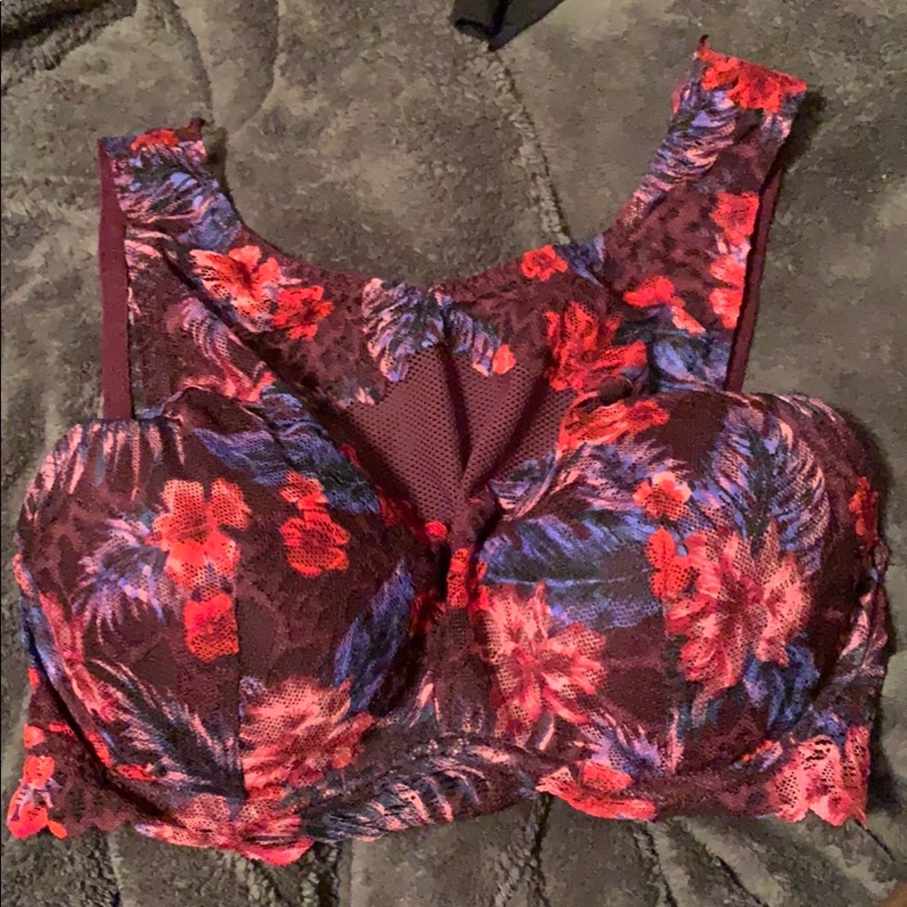 VS Pink High Neck Bra